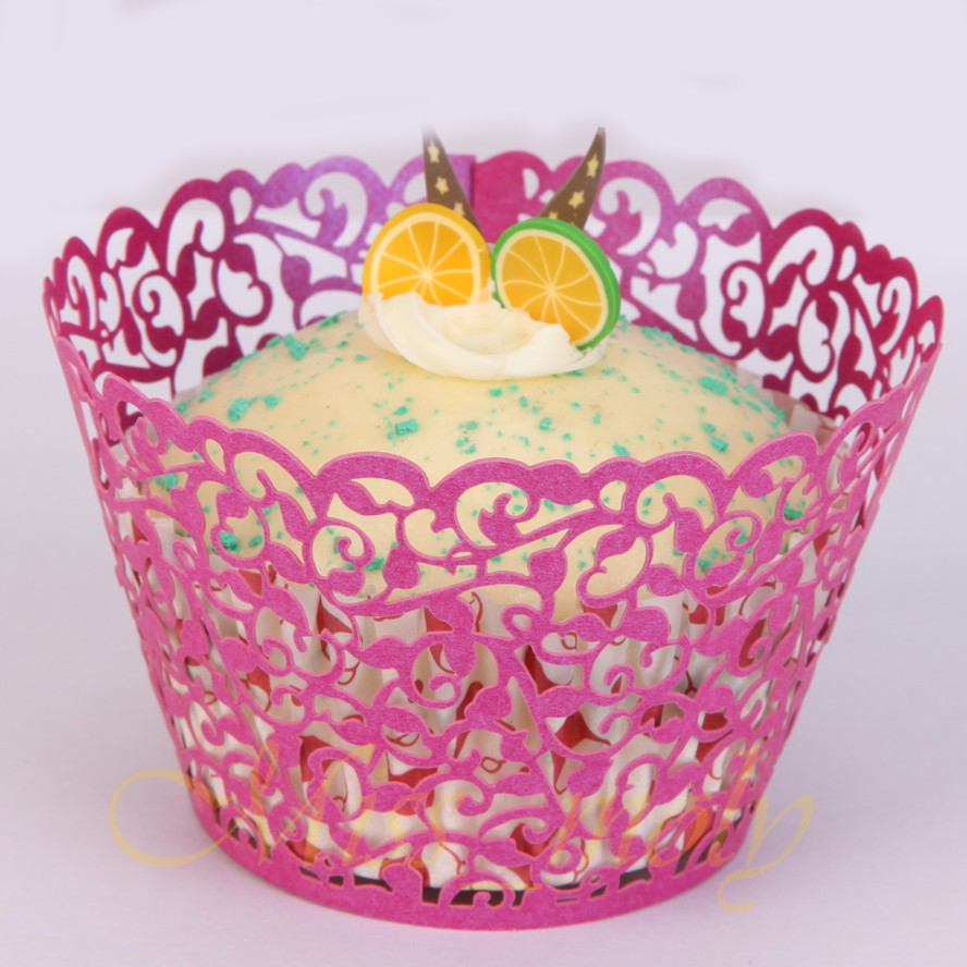 120x Filigree Lace Cup Cake Cupcake Wrappers Wraps Liners Birthday Wedding Party eBay