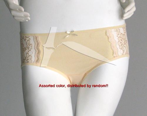 3p women bamboo boyshorts w/ lace antibacterial xl
