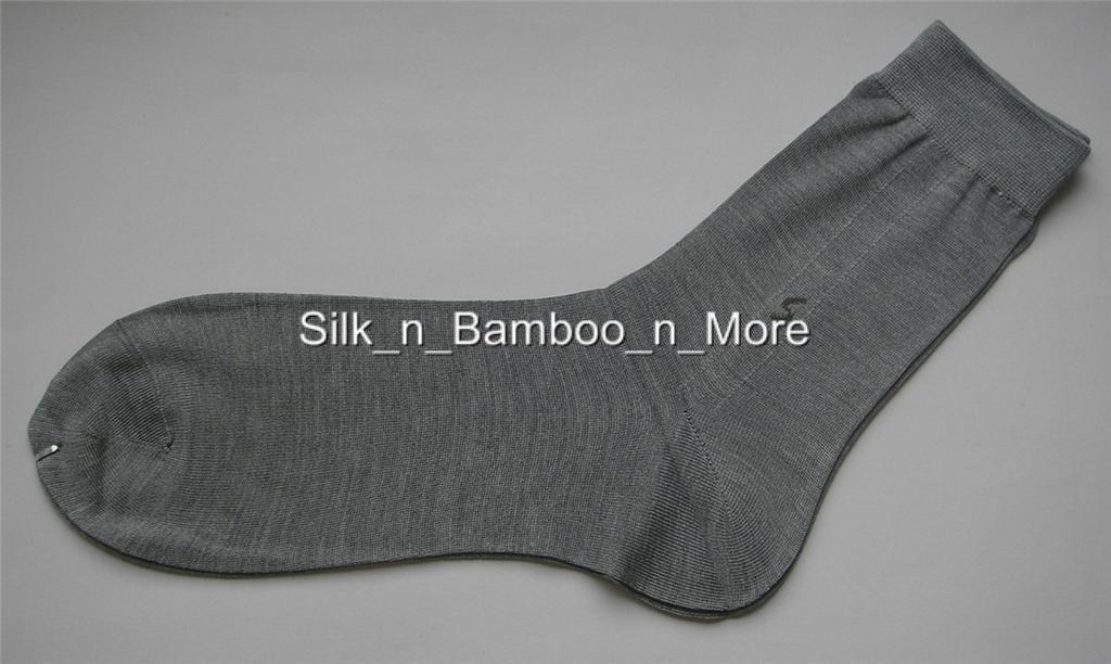 lot 3 pair new knit men,s silk sheer socks size 7.5-10