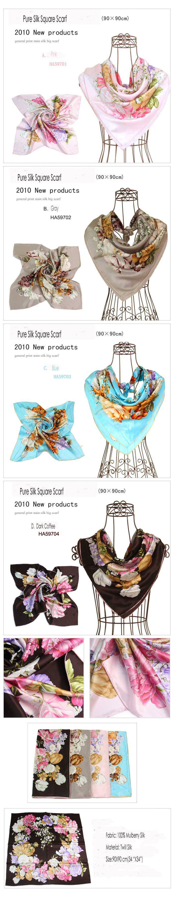 silk squre scarf