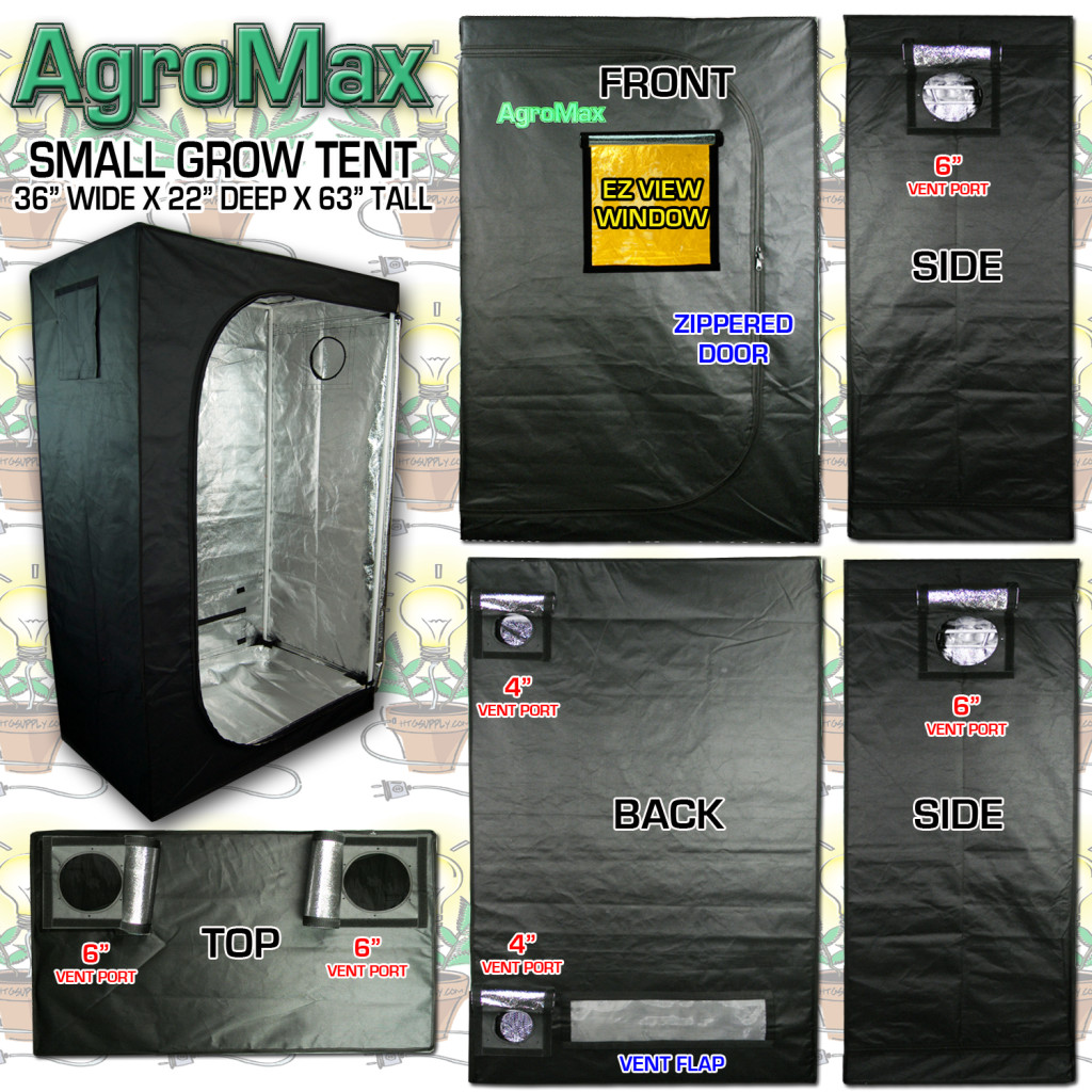 COMPLETE 250 watt HYDROPONIC GROW TENT KIT SYSTEM 8 PLANTS LIGHT FAN