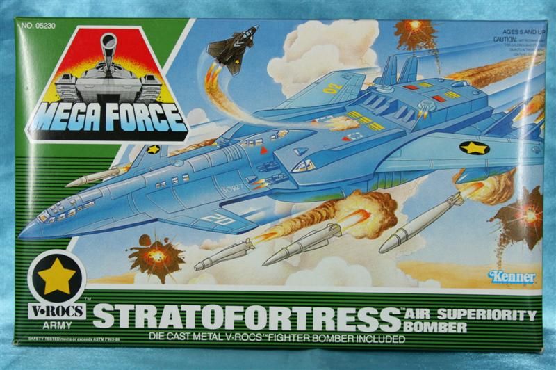 MEGA FORCE STRATOFORTRESS AIR SUPERIORITY BOMBER KENNER