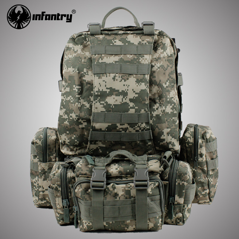 NEW INFANTRY US ARMY 50L ASSAULT MOLLE HEAVYDUTY BACKPACK WITH