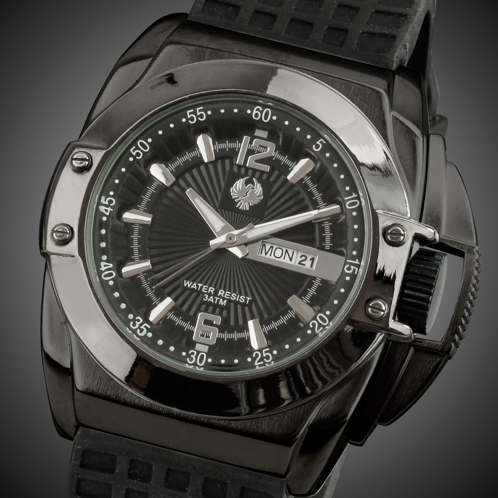 INFANTRY DATE DAY ANALOGUE MENS WRIST WATCH MILITARY OUTDOOR SPORT BLACK RUBBER