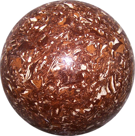 Marbles: RARE Mochaware Carpet Ball