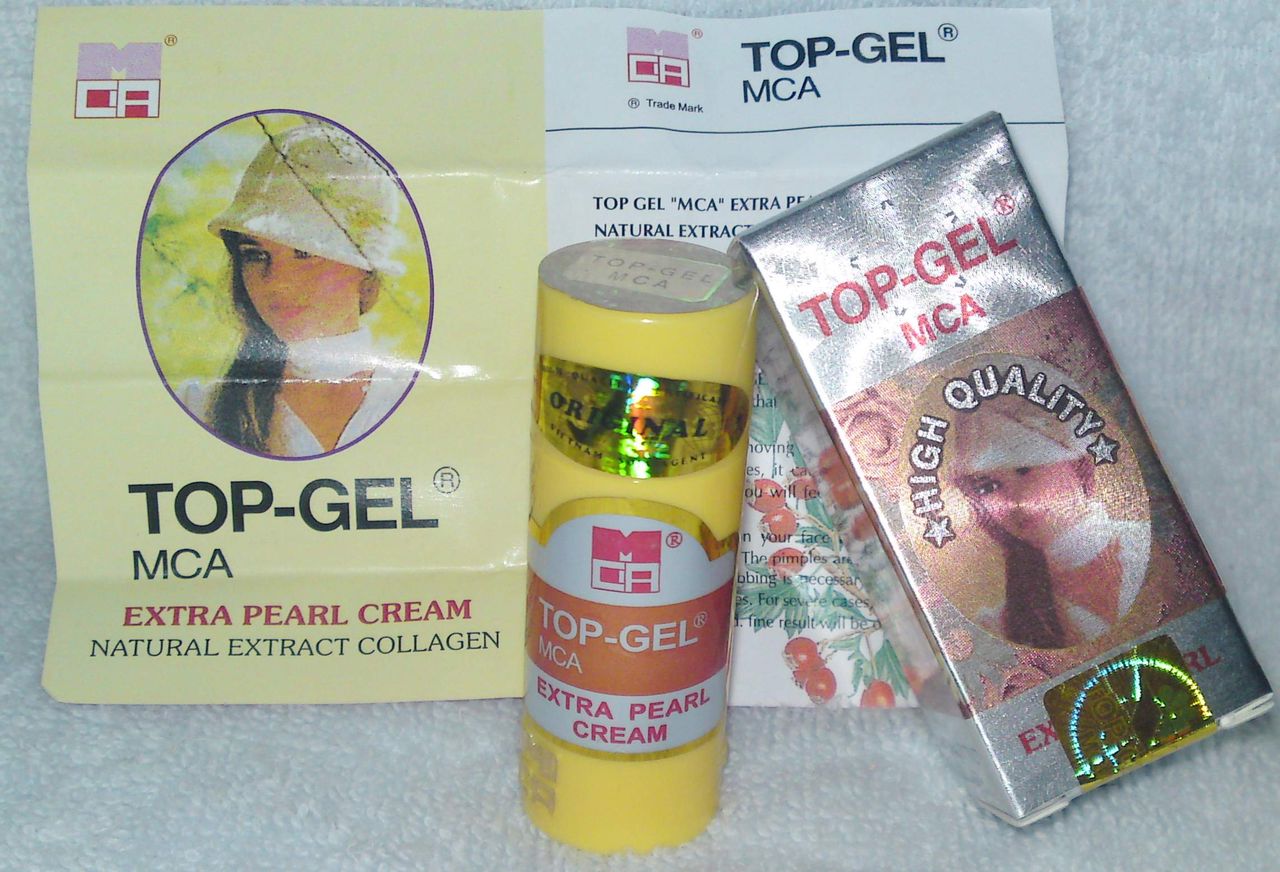 TOP GEL MCA EXTRA PEARL CREAM FACIAL SKIN WHITENING eBay