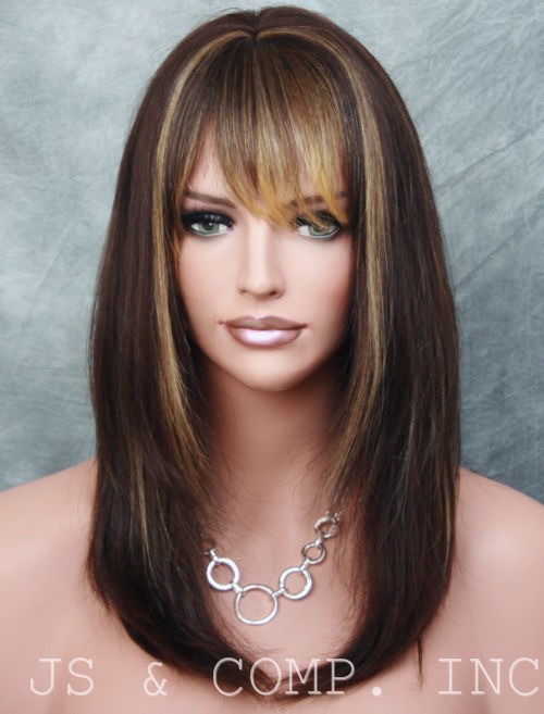 Frosted Medium Hairstyles