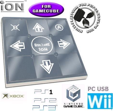 iON Super Metal DDR Dance Pad for PS2/PS3/Xbox/Wii/PC f