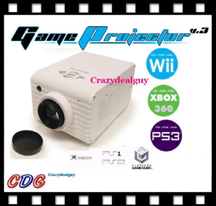 Video Game Projector for DVD,BluRay,Wii,PS2/PS3,Xbox360