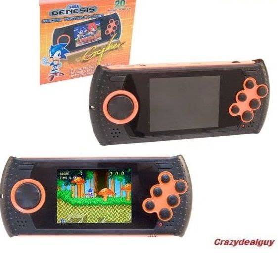 Gopher 20 in 1 Portable Handheld Sega Genesis Game System | eBay