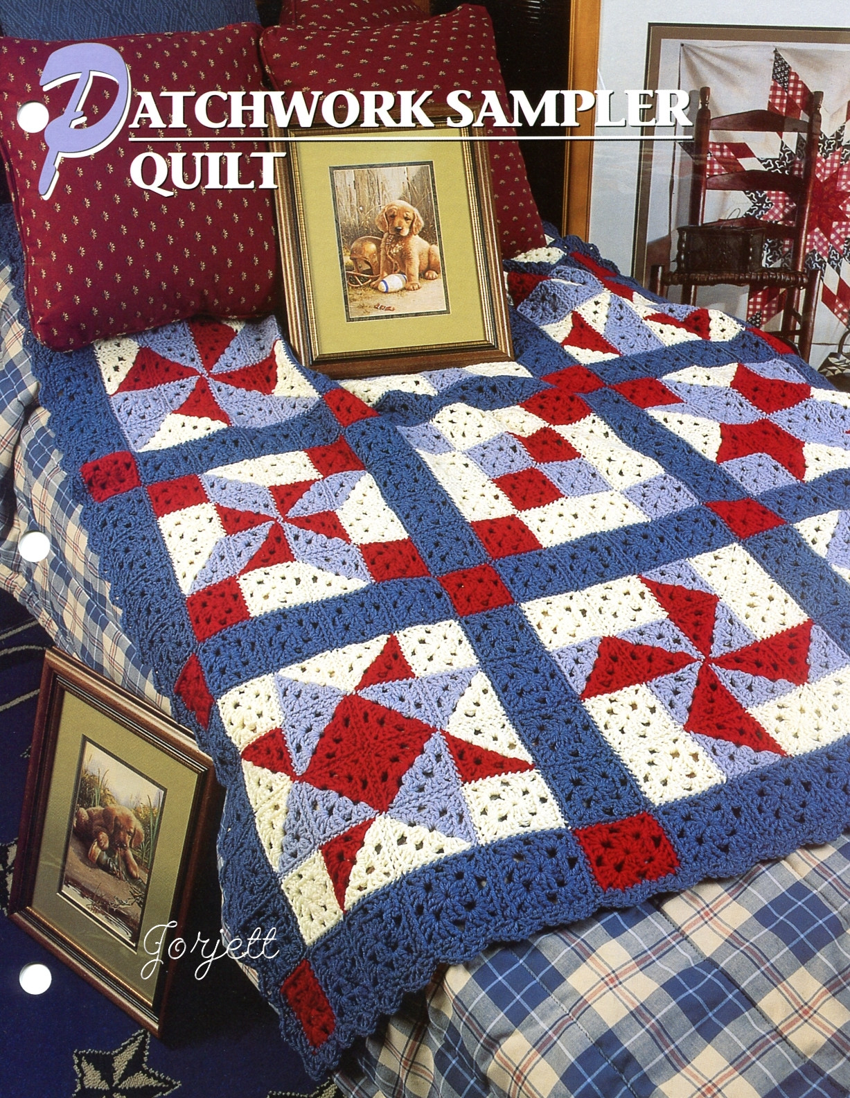 Patchwork Sampler Quilt Afghan, Annie's crochet pattern