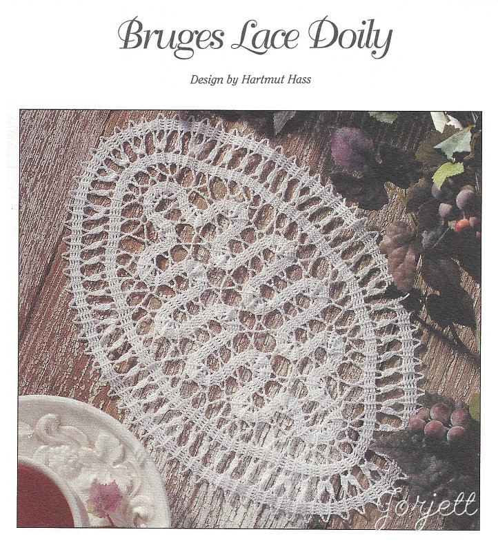 Bruges Lace Doily & Bookmark crochet patterns eBay
