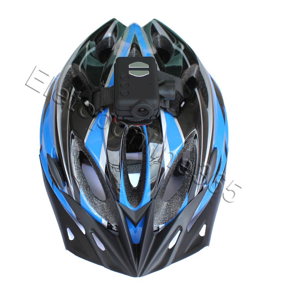 Bike Bicycle Helmet Mount Holder for Mobius ActionCam 16 Camera Sports