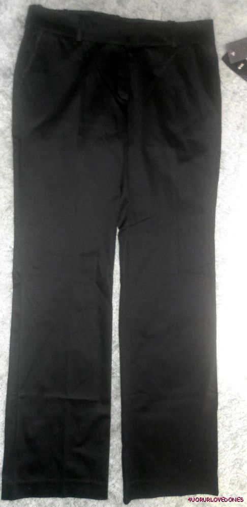MNG-MANGO-BLACK-PANTS-SATEN-S-14-UK-10-US-NWT-AU-119