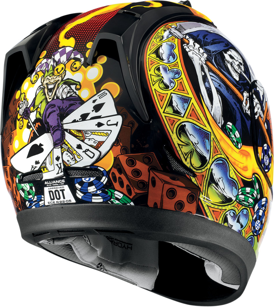 Icon casino helmet
