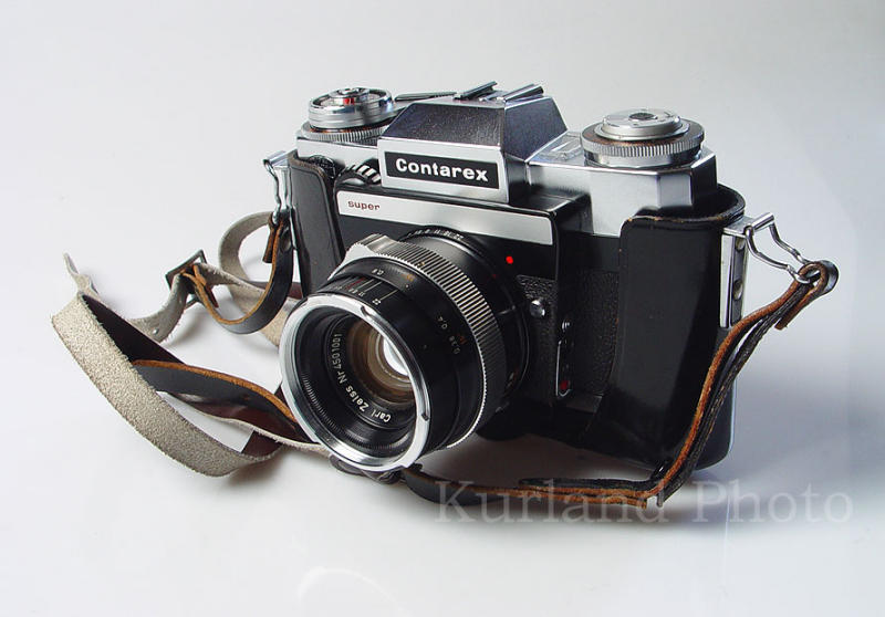 Zeiss Ikon Contarex Super (Top Switch) w/ 50mm Planar