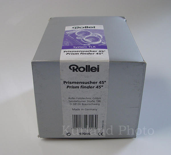 Rollei 45 degree Prism Finder for TLR / Viewfinder
