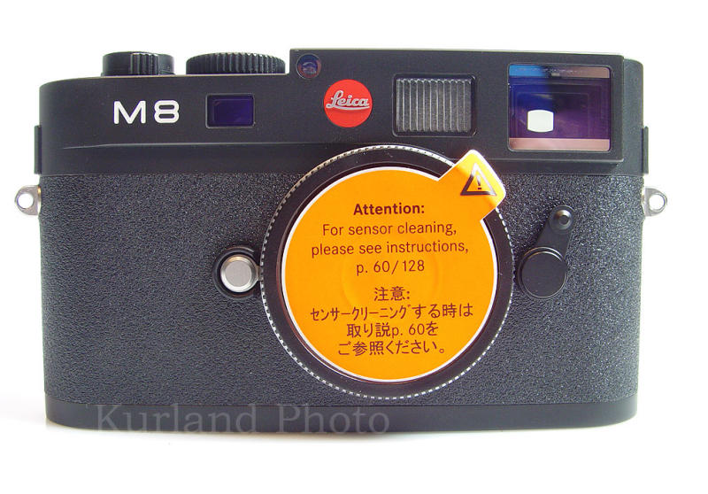 Leica M8 Digital Camera - Rangefinder Body (Demo) Black