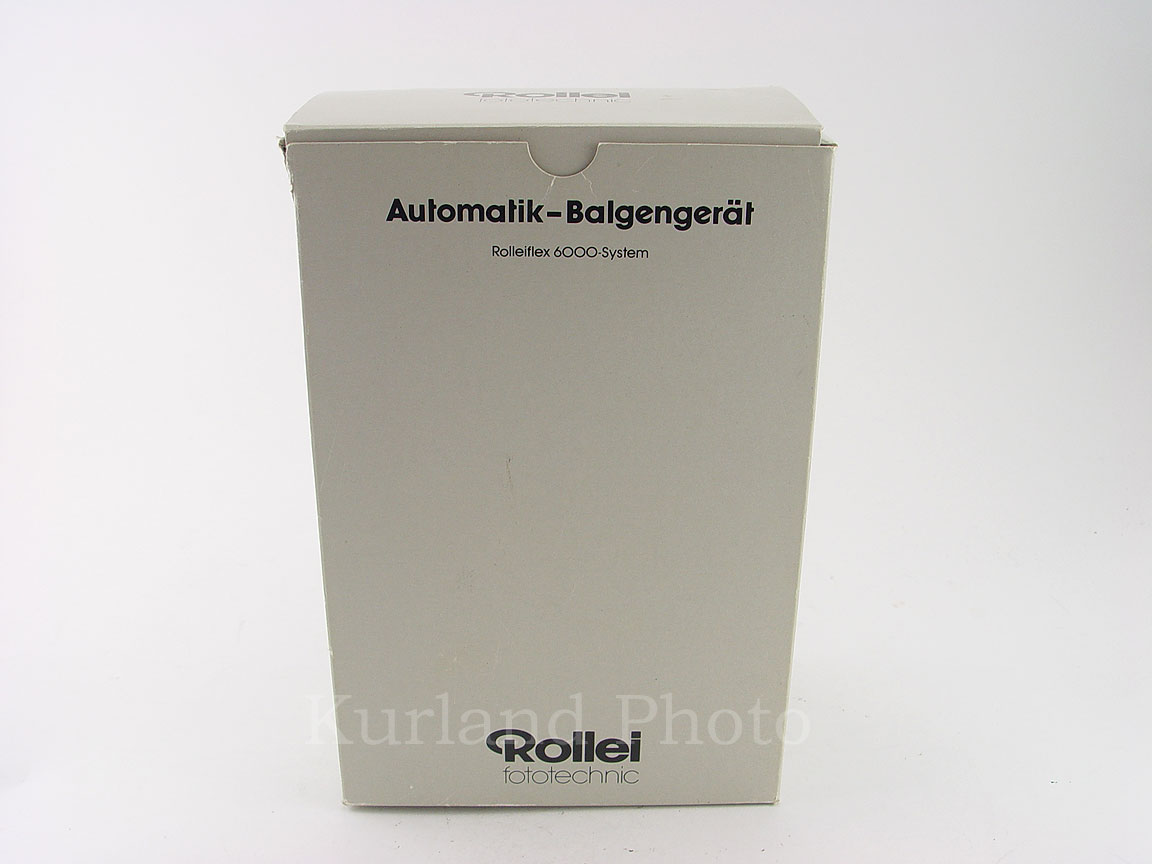 Rollei Extension Bellows / SLX and 6000 Series New