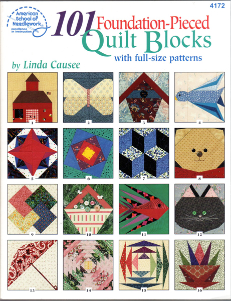 Thumbnail of 101 Foundation Pieced Quilt Blocks