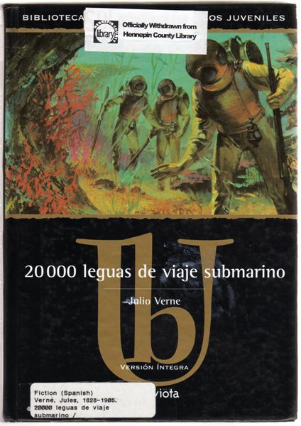 Thumbnail of 20000 leguas de viaje Submarino / 20000 Leagues Under the Sea (Classics for Youn