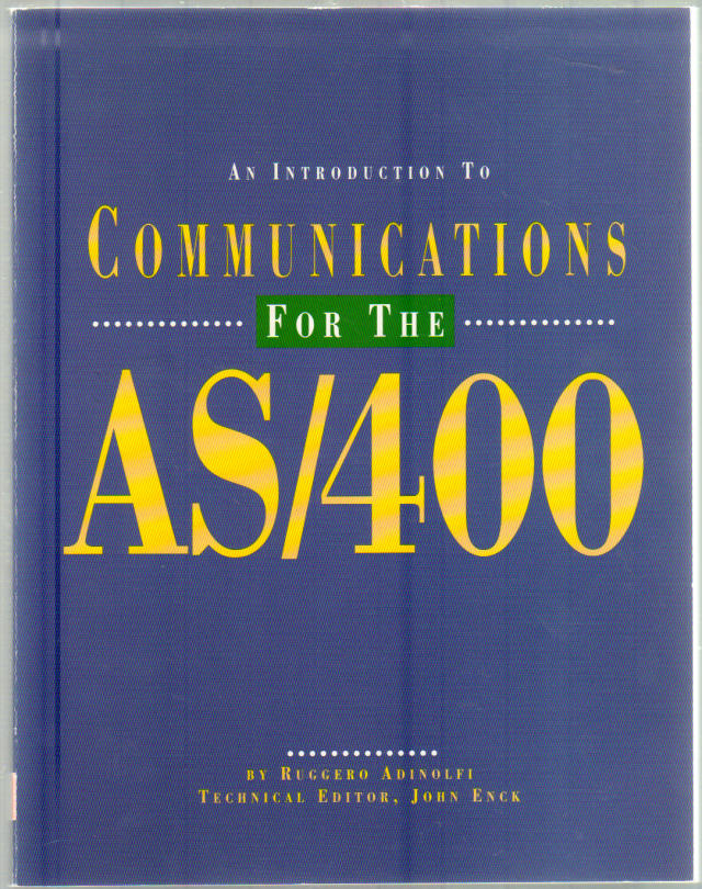 Thumbnail of An Introduction to Communications for the AS/400