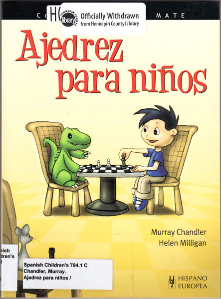 Thumbnail of Ajedrez para ninos (Jaque Mate/ Checkmate) (Spanish Edition)