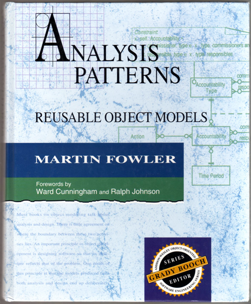 Thumbnail of Analysis Patterns: Reusable Object Models