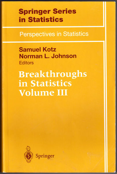 Thumbnail of Breakthroughs in Statistics: Volume III (Springer Series in Statistics / Perspec