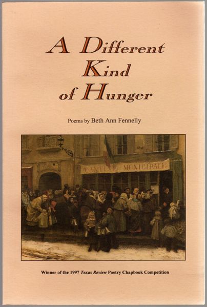 Thumbnail of A Different Kind of Hunger (Texas Review Poetry Chapbook Series)