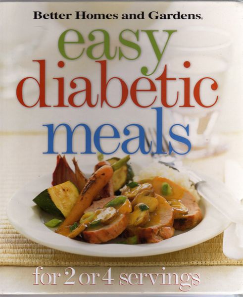 Thumbnail of Easy Diabetic Meals: For 2 or 4 Servings (Better Homes & Gardens)