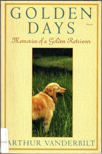 Thumbnail of Golden Days: Memories of a Golden Retriever (Thorndike Press Large Print Paperba