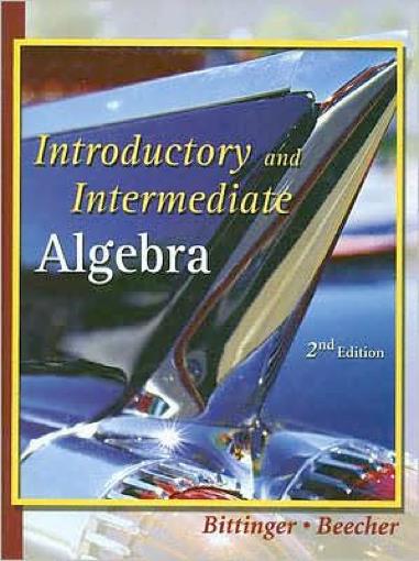 Thumbnail of Introductory and Intermediate Algebra