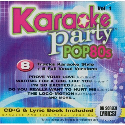 Thumbnail of Karaoke Party Pop 80s Volume 1 CD+G