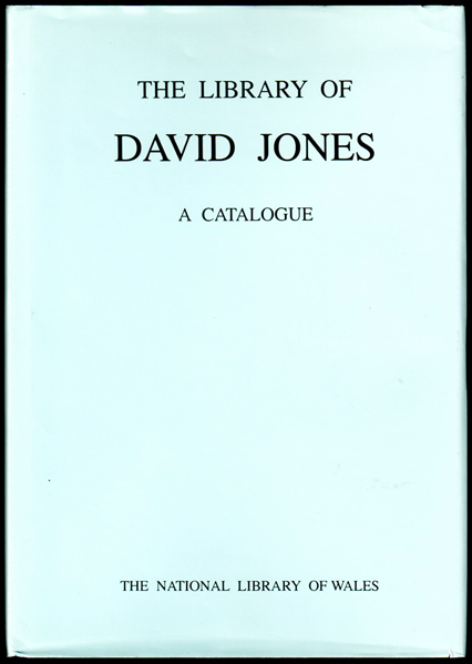 Thumbnail of Library of David Jones, 1895-1974: A Catalogue