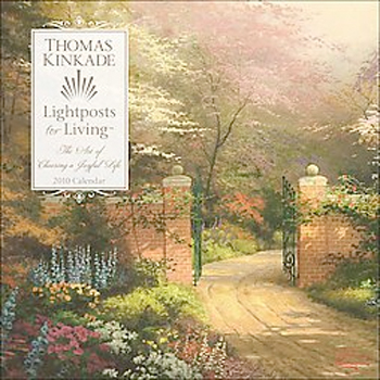 Thumbnail of Thomas Kinkade Lightposts for Living: 2010 Wall Calendar