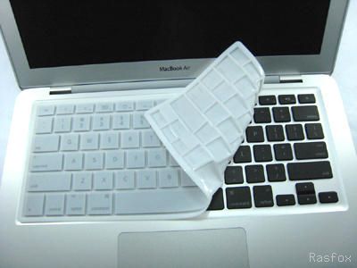 White KeyBoard Skin cover MacBook Air /MacBook/Wireless