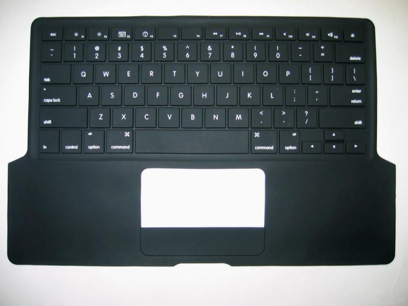 KeyBoard Silicone Skin For 13.3" MacBook Leopard--Black