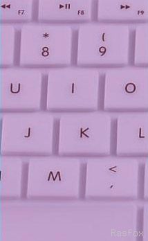 Skin Cover 4 iMac/Mac Pro G5 Ultra-thin Keyboard--Pink