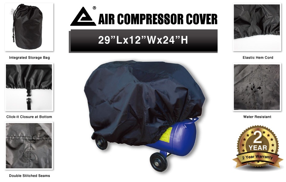 Leader Accessories Portable Black Oxford Air Compressor Cover eBay