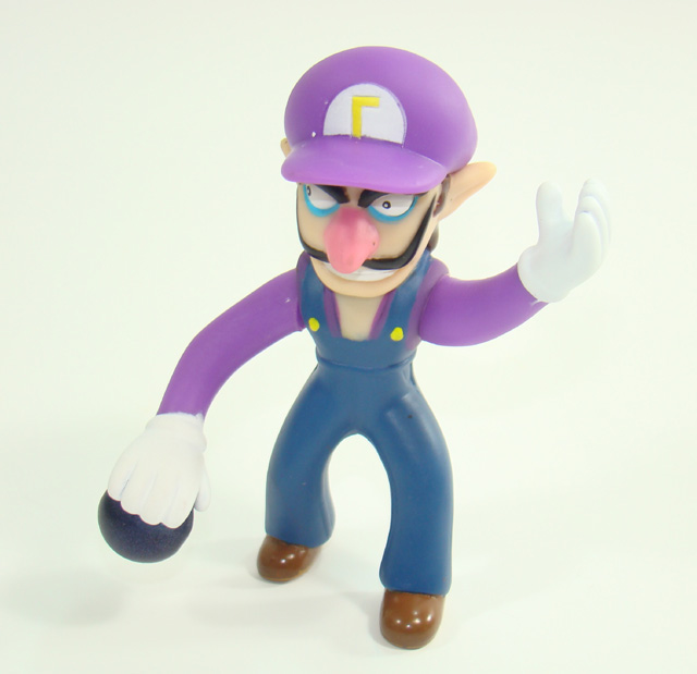 Compare prices and offers Super Mario Brothers Action Figure Figurine WALUIGI 4