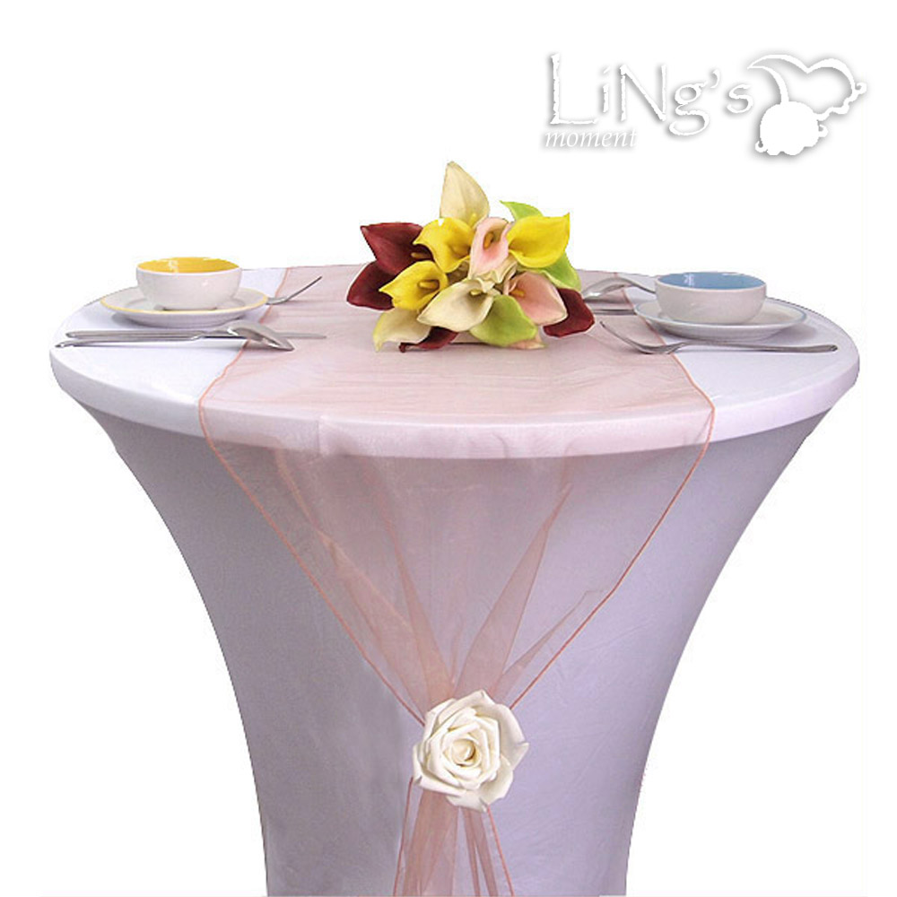 36cmx275cm Organza Table Runner Wedding Banquet Decoration Colors Free