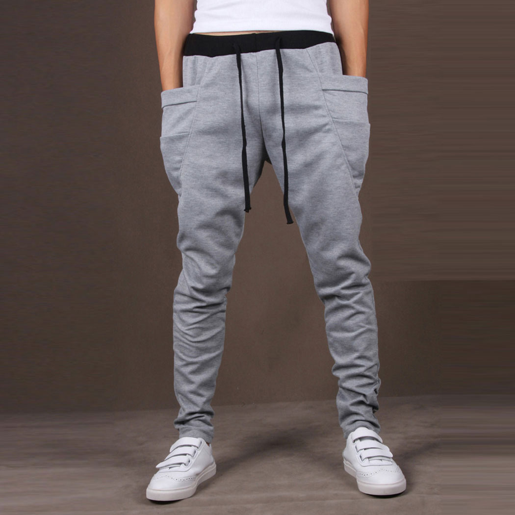Homme,mode,Pantalon,sport,jogging,elastique,Hip,Hop,