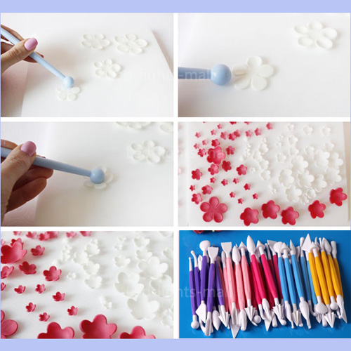 Cake Modeling Tools Kit Fondant Icing Sugarcraft Paste ...