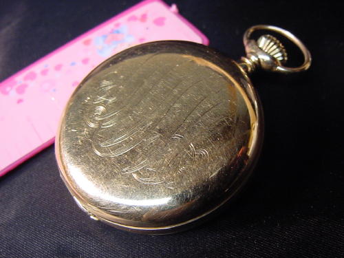 2 Star 14K Gold 16s Hamilton 961 H/C Pocket Watch 96.5g
