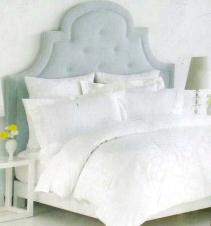 Jonathan Adler WHITE LAUREL Feather Decor PILLOW NEW
