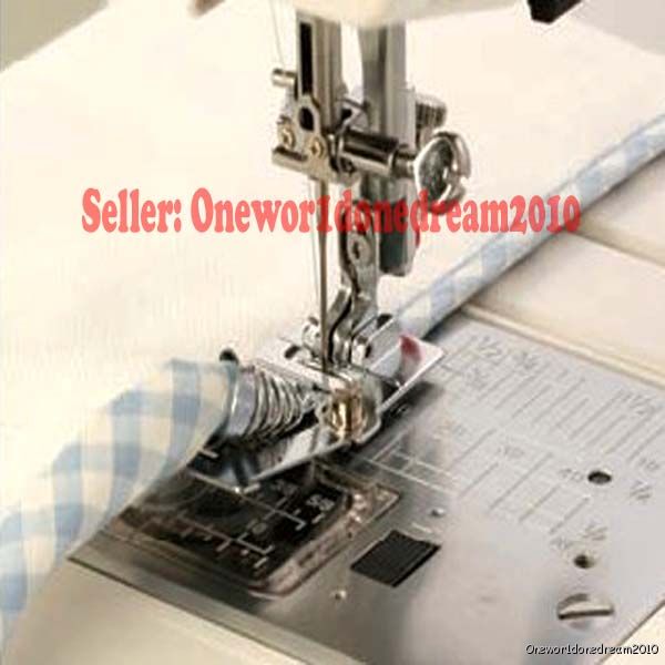 New Snapon Bias Tape Binder Metal Foot For Brother Singer Janome