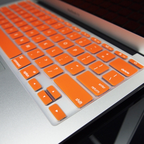 ORANGE Silicone Keyboard Cover for NEW Macbook Air 11" eBay