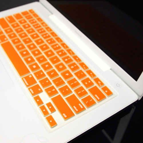 ORANGE Silicone Keyboard Skin Cover for OLD Macbook 13" eBay