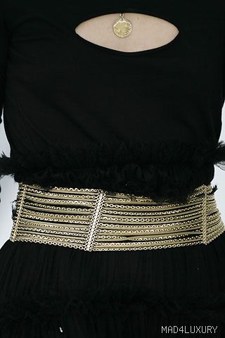 NWT AUTH CHANEL RUNWAY CHAIN BELT SPRING SUMMER  $1495